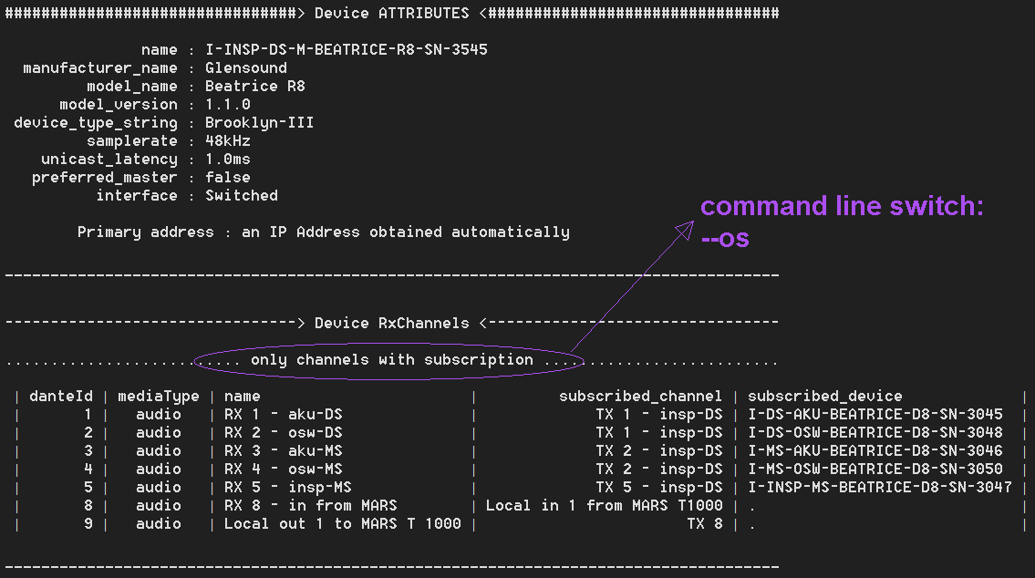 DevRx --os